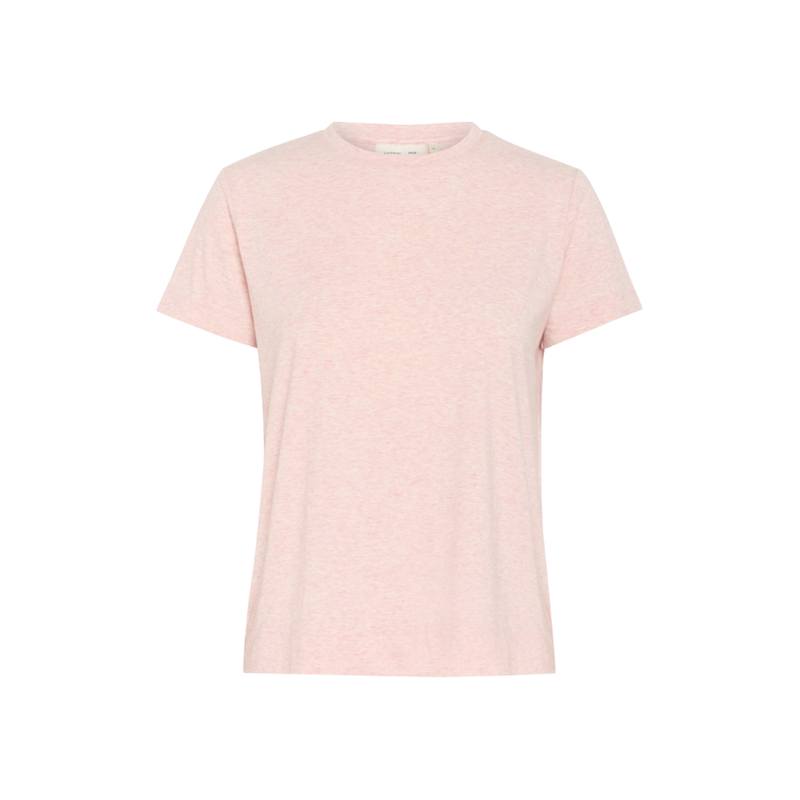 UtaIW Base Tee Melange Pale Pink