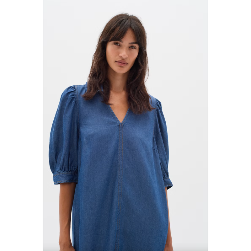 RachelIW Dress Medium Blue Wash Denim