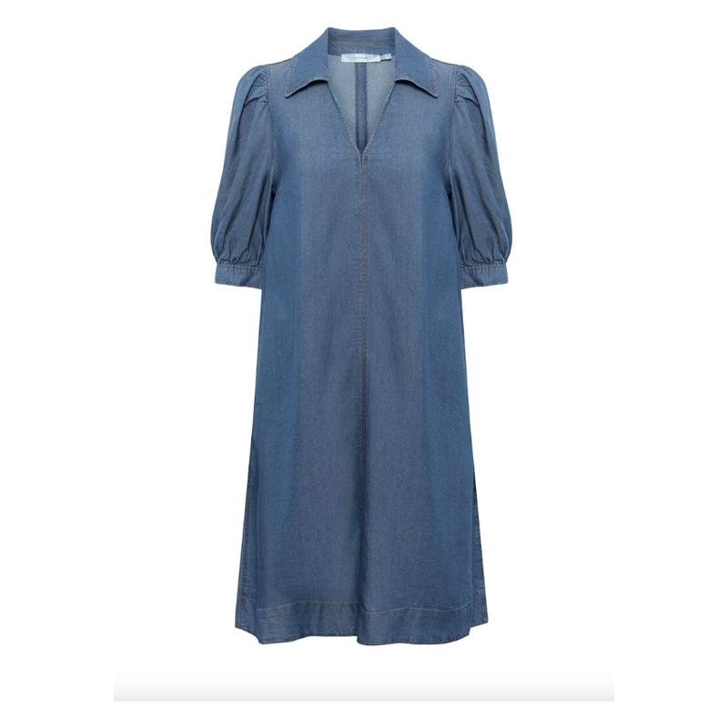 RachelIW Dress Medium Blue Wash Denim