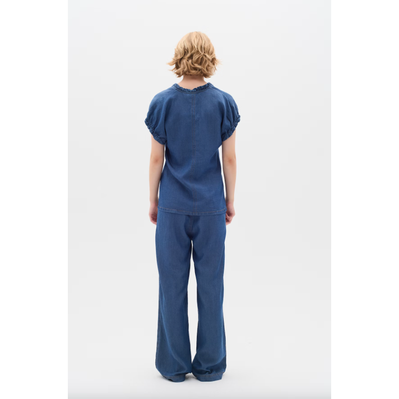 RachelIW Top Medium Blue Wash