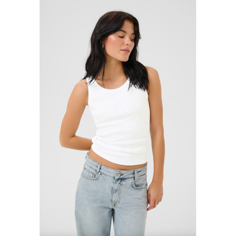 Mandy Top Bright White