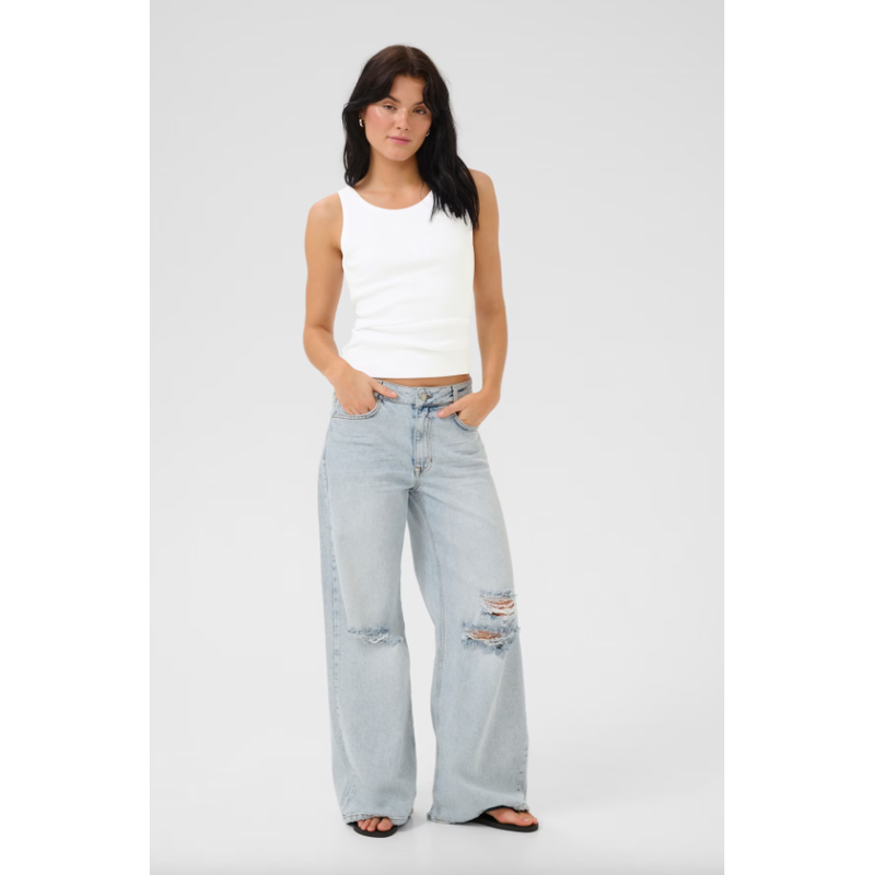 Mandy Top Bright White