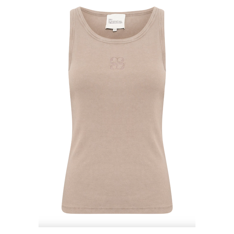 Mandy Vest Top Mink