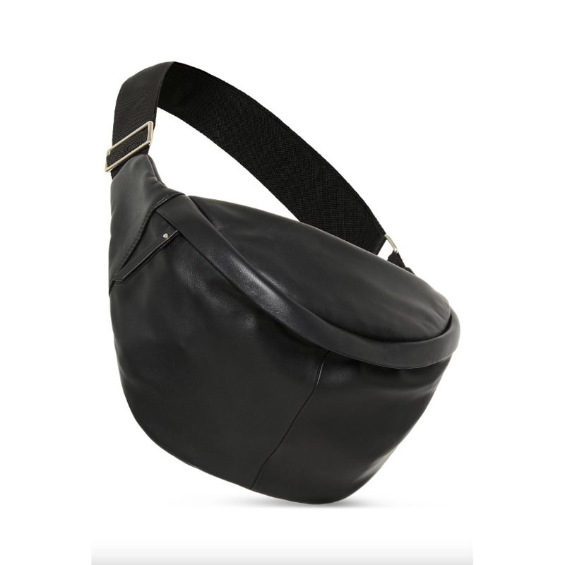 AvikaIW Bumbag Black Leather