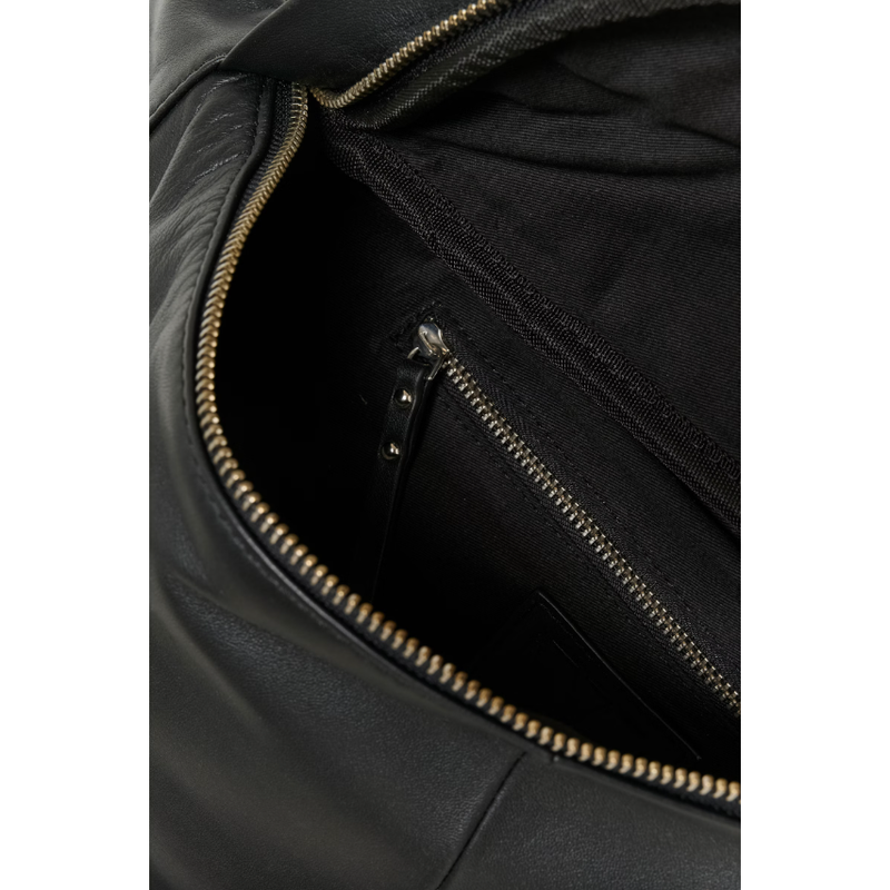 AvikaIW Bumbag Black Leather