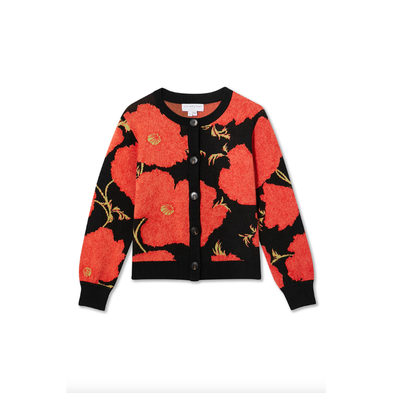 Poppy Cardigan Black