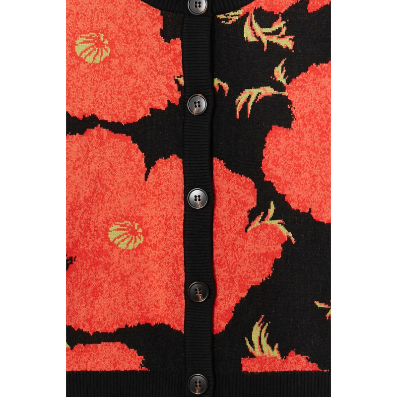 Poppy Cardigan Black