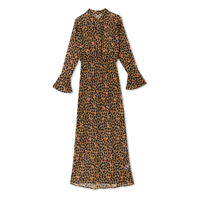 Cherry Leopard Mia Dress