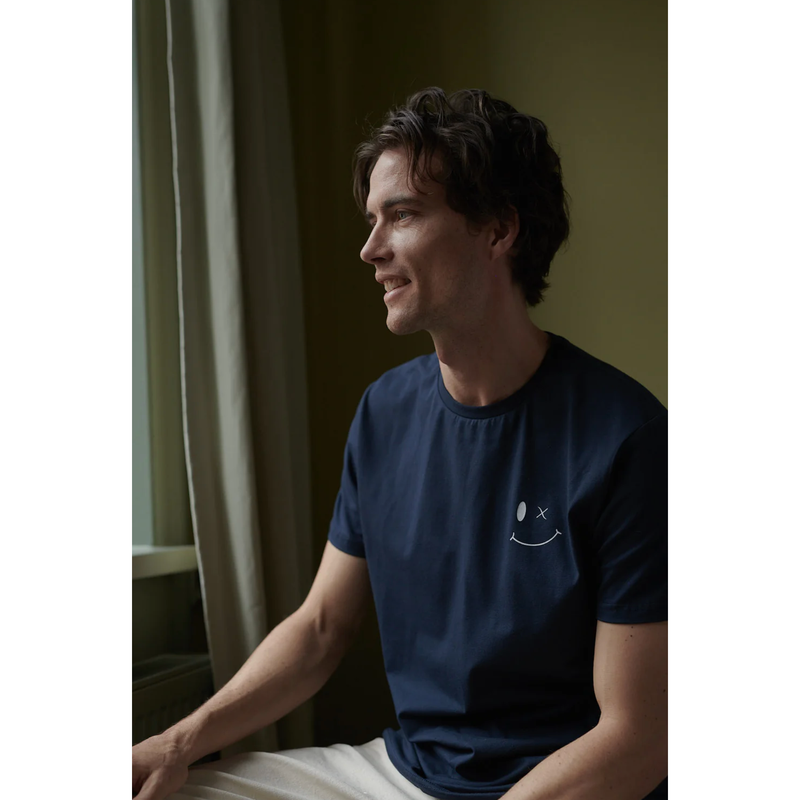 Patrick Organic Tee Navy
