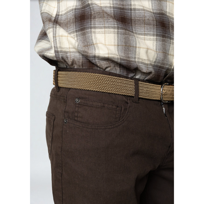 London Caden Pants Dark Brown