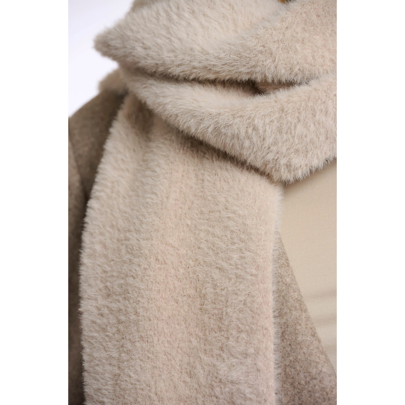 Asho Teddy Scarf Birch