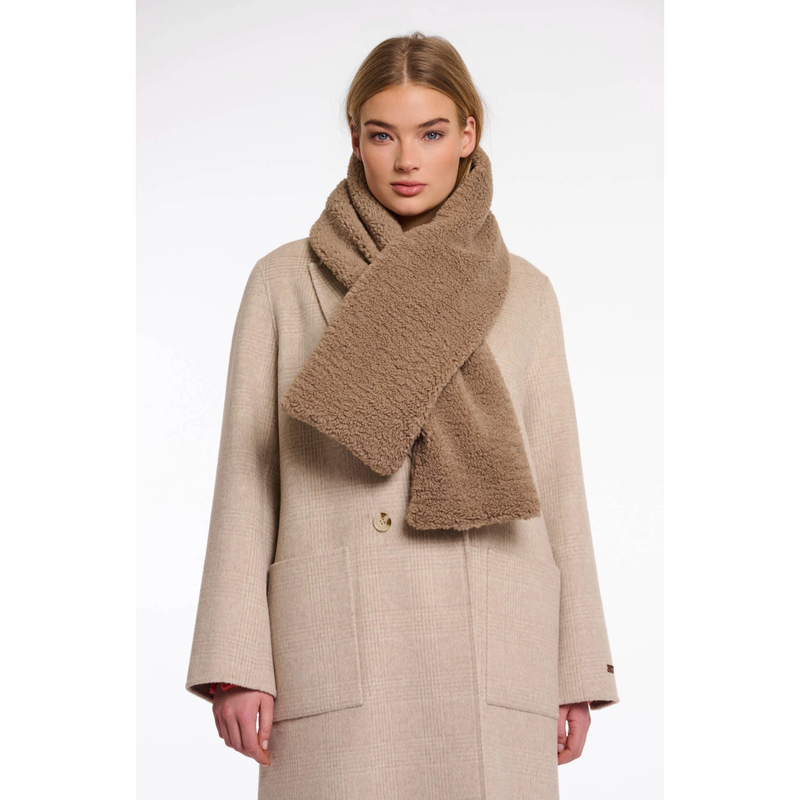Asho Teddy Scarf Toffee