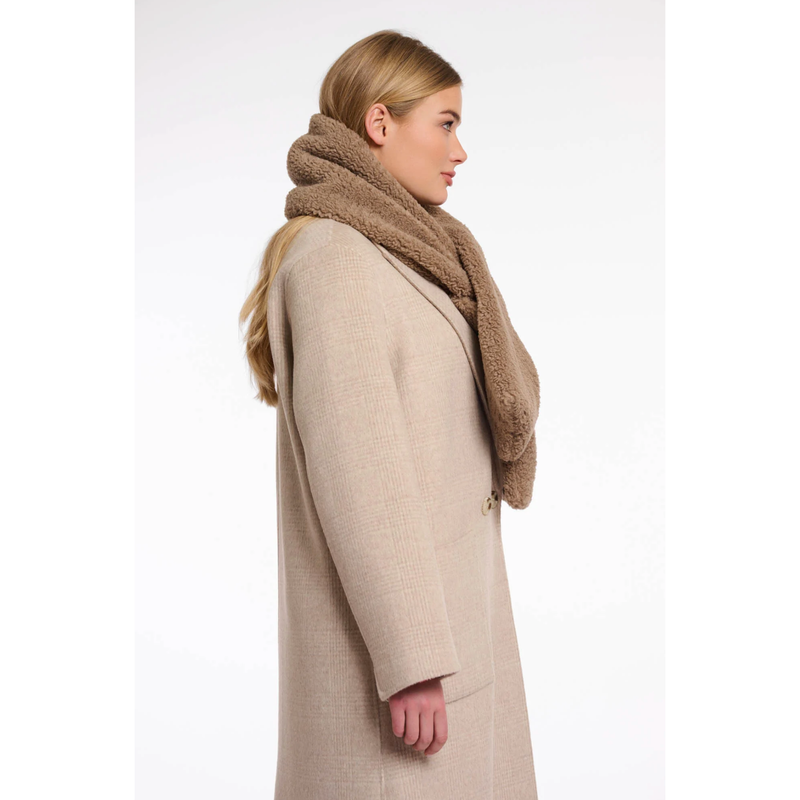 Asho Teddy Scarf Toffee