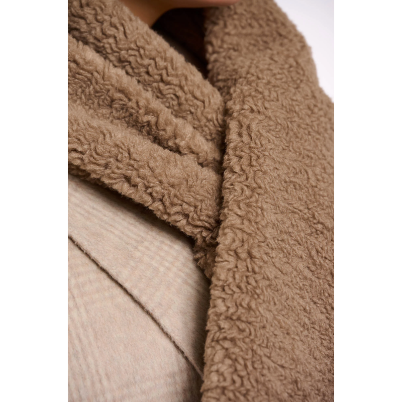 Asho Teddy Scarf Toffee