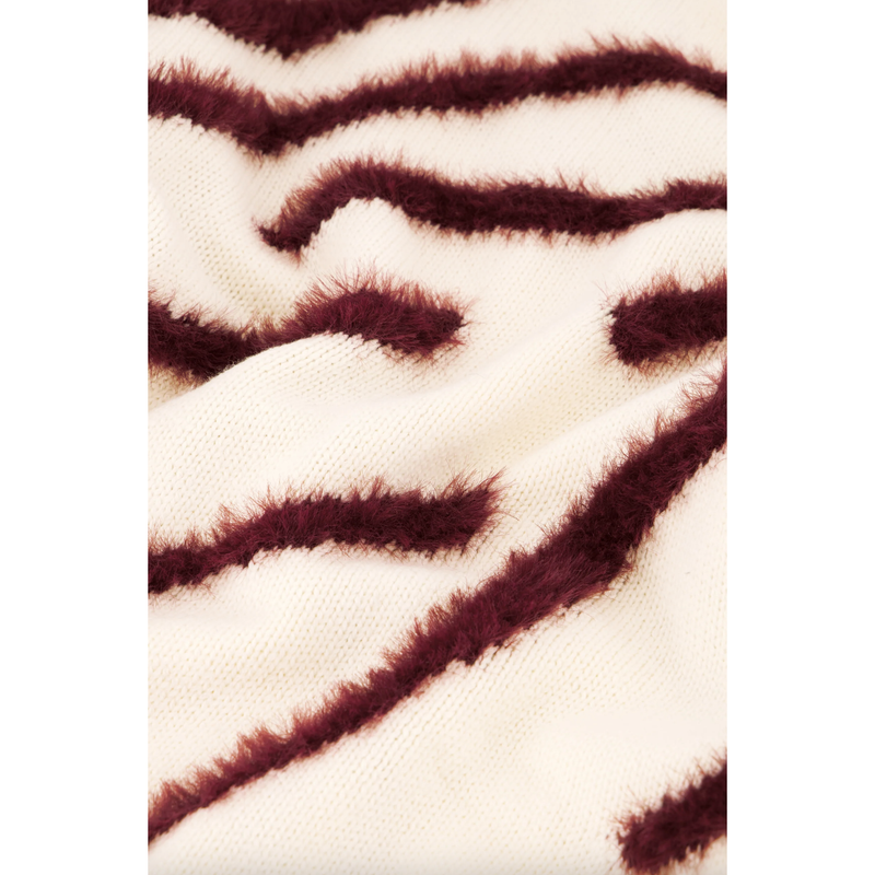 Zebra Pullover Cream