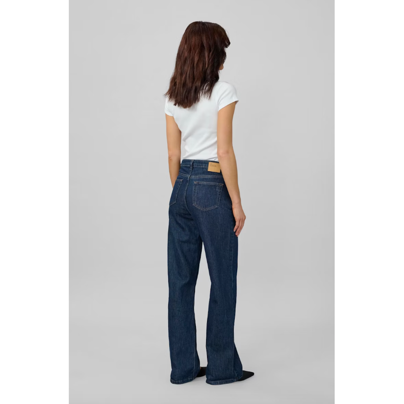 The Louis 139 High Wide Jean Dark Denim Blue