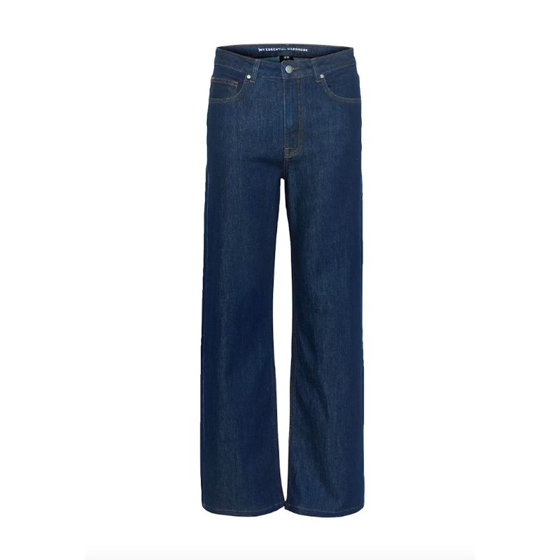 The Louis 139 High Wide Jean Dark Denim Blue