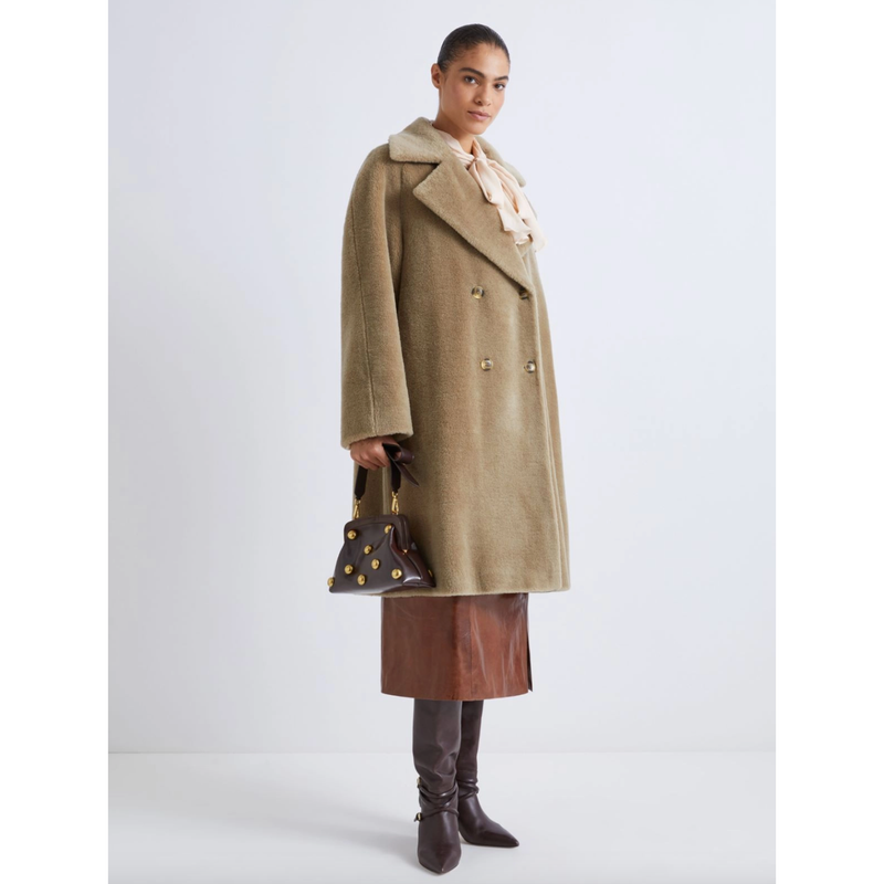 Rosalia Wool Coat Olive