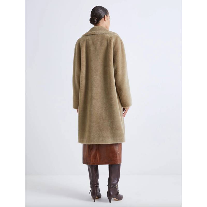 Rosalia Wool Coat Olive