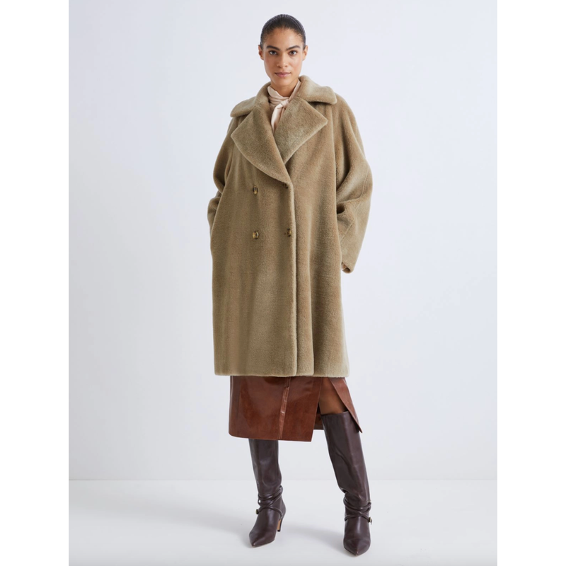 Rosalia Wool Coat Olive