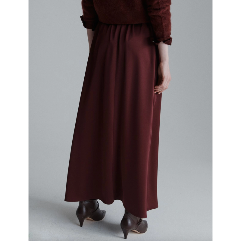Belluno Midi Skirt Bordeaux