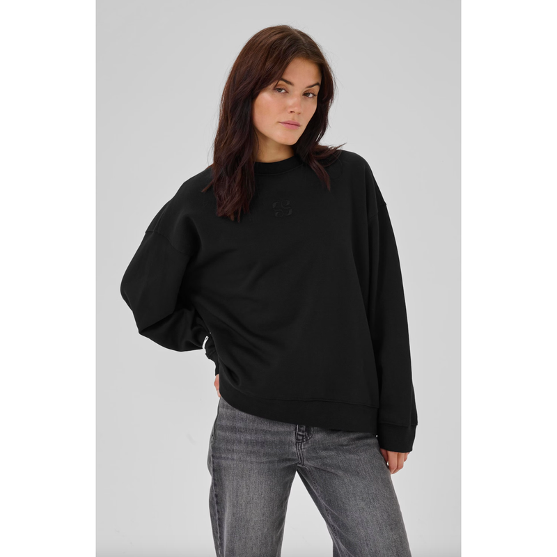 Diego Logo Sweat Black