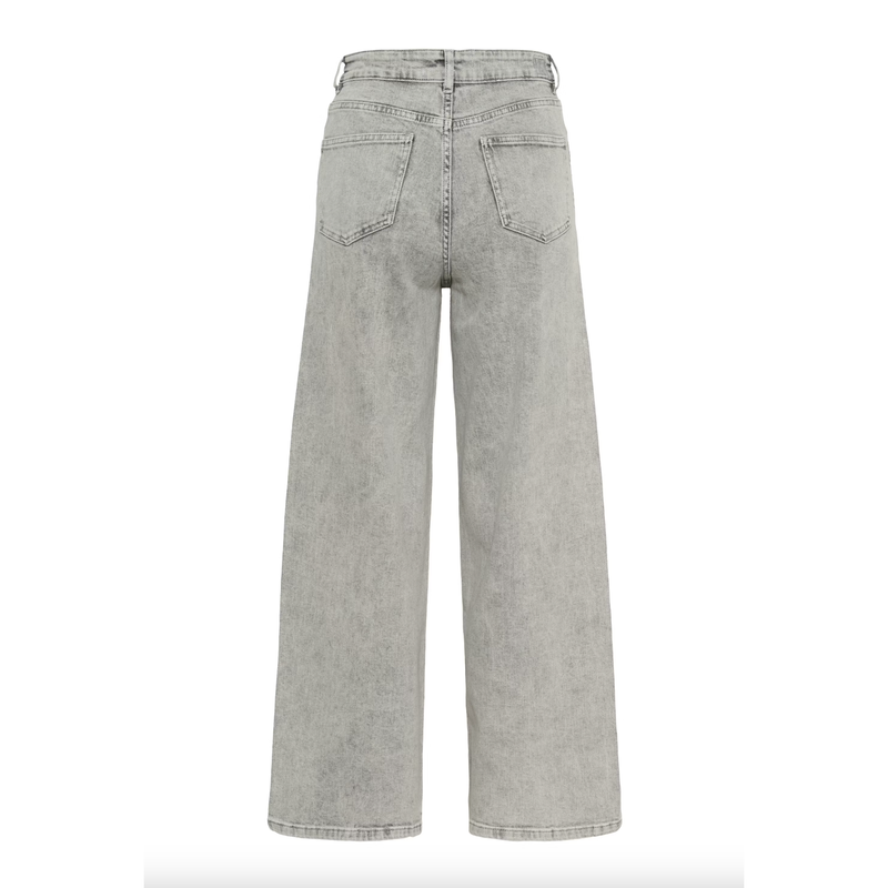 AaliaIW Bacca Rhinestone Jeans Grey