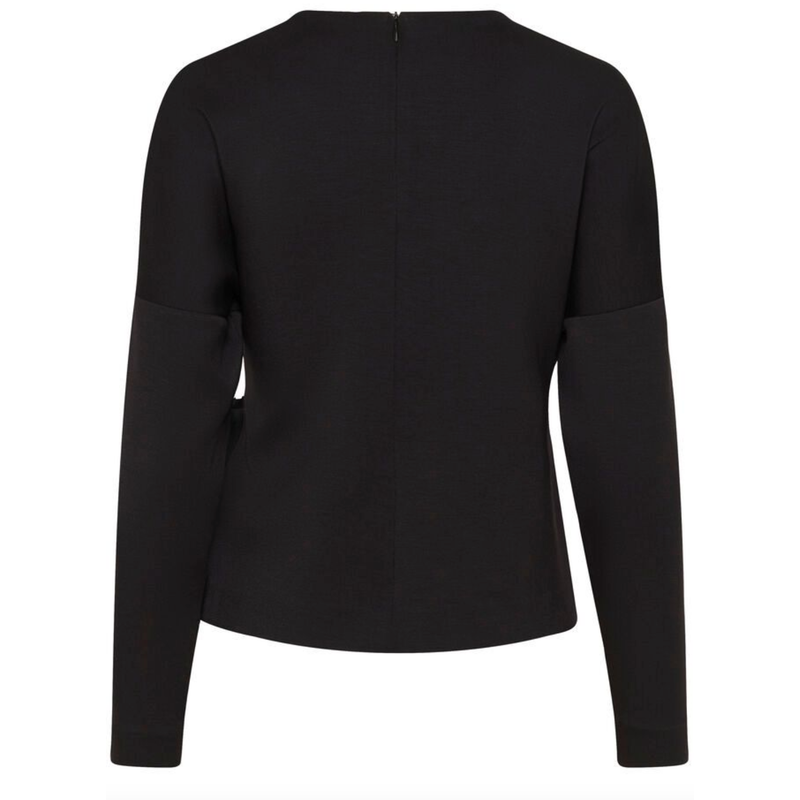 TriIW VincentIW Knot Blouse Black