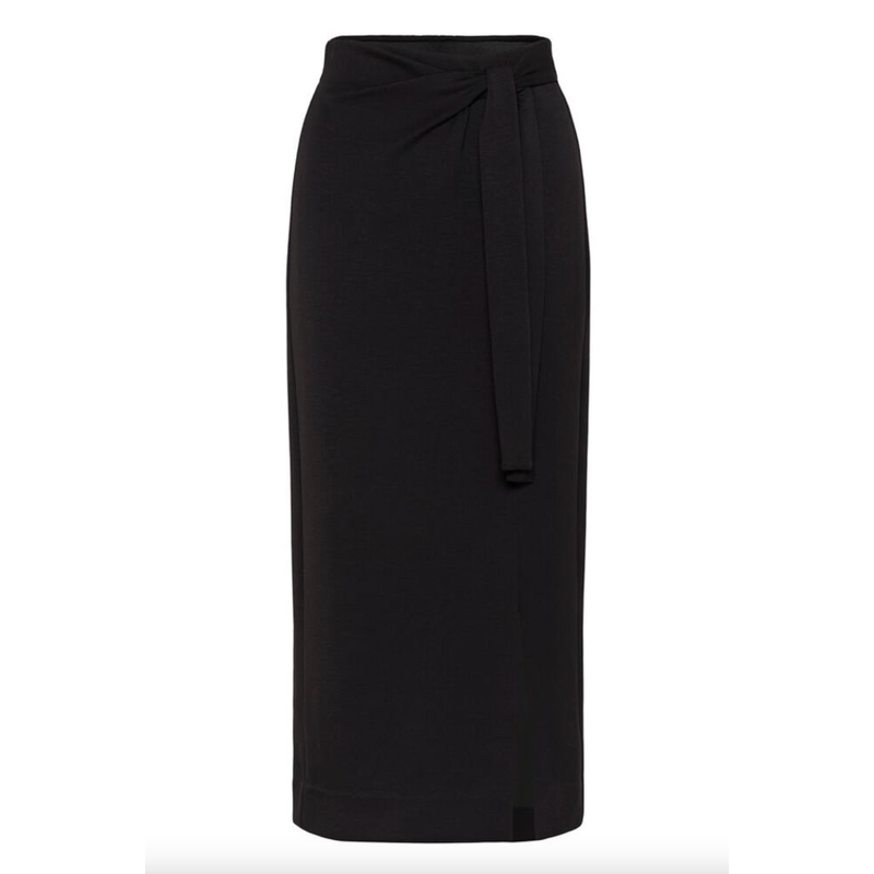 TriIW VincentIW Knot Skirt Black