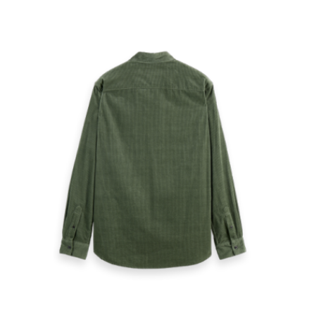 Corduroy Shirt Green