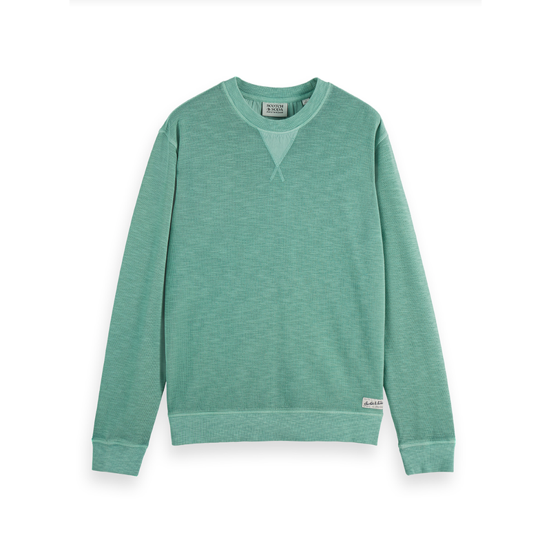 Structured Sweatshirt Green