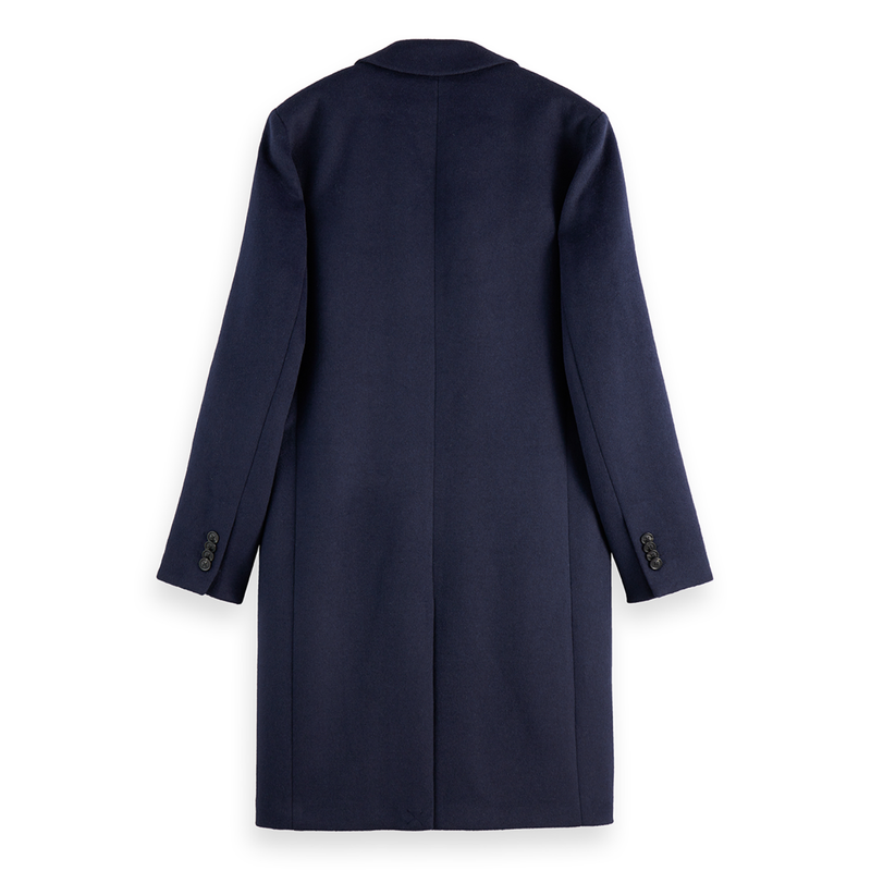 Classic Wool Coat Navy