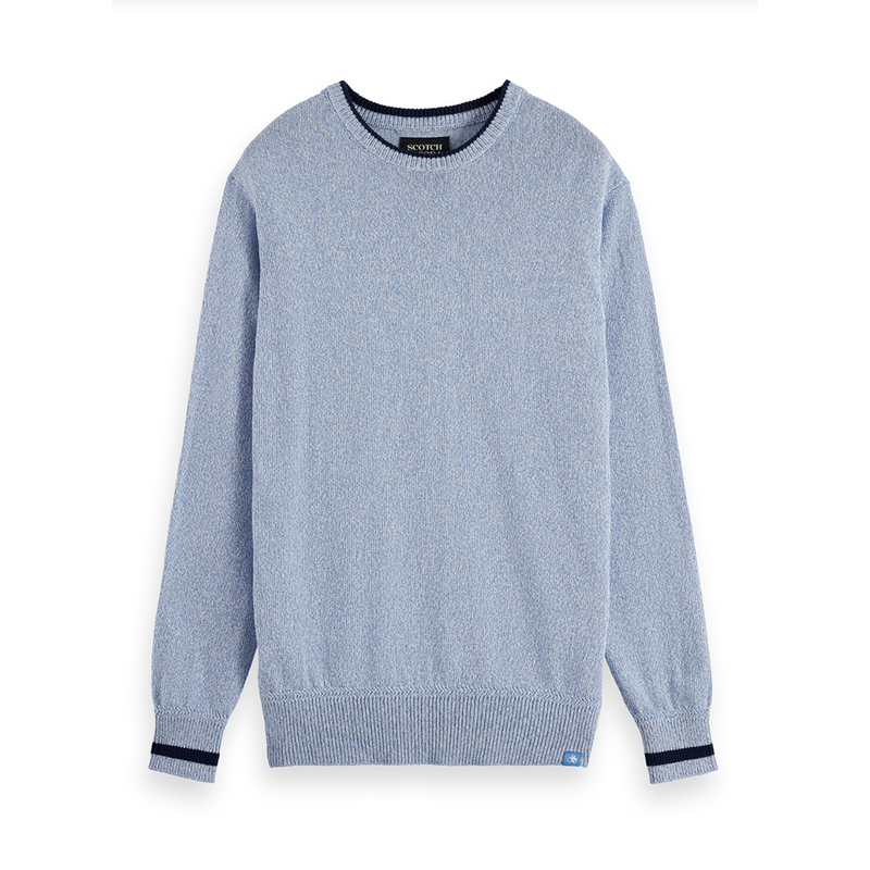 Crew Neck Blue