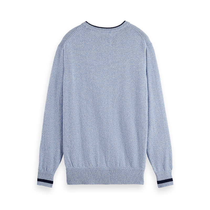 Crew Neck Blue