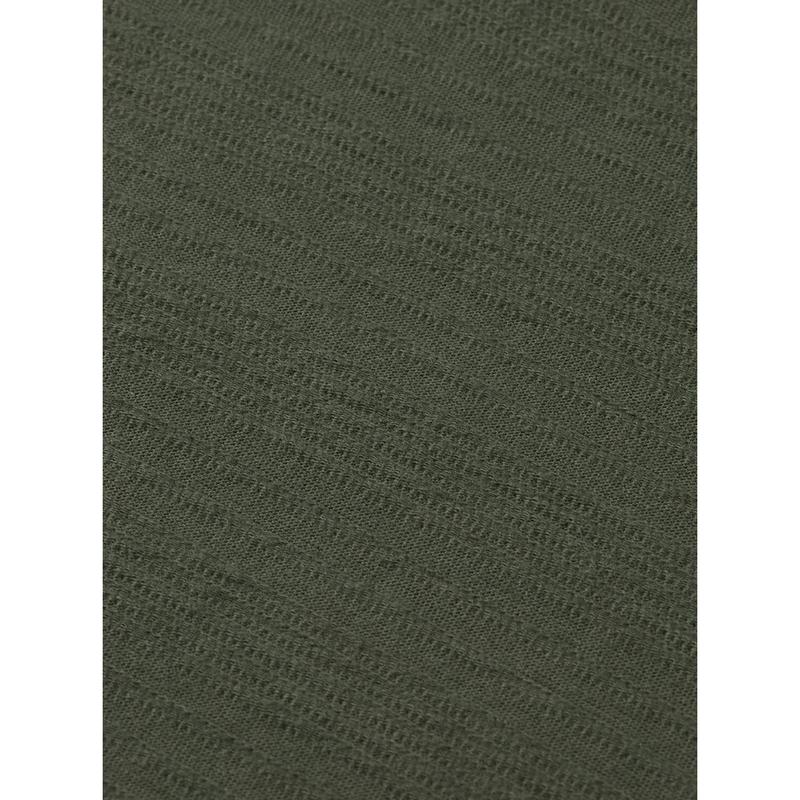 Bound Neckline Tee Green