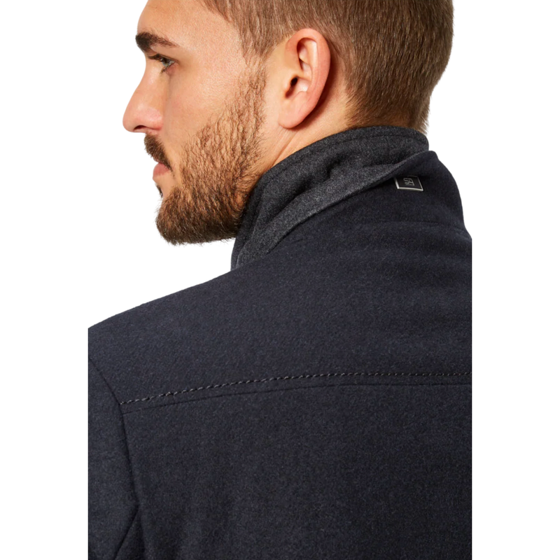 George Wool Coat Navy