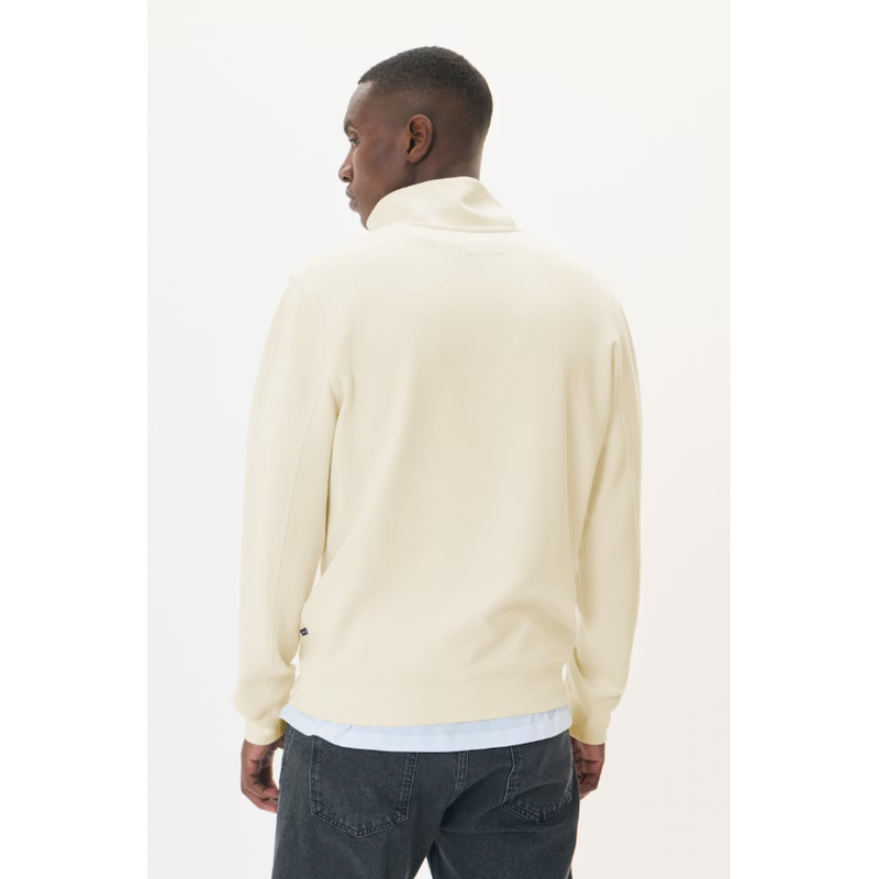 Kade Zip Sweatshirt White