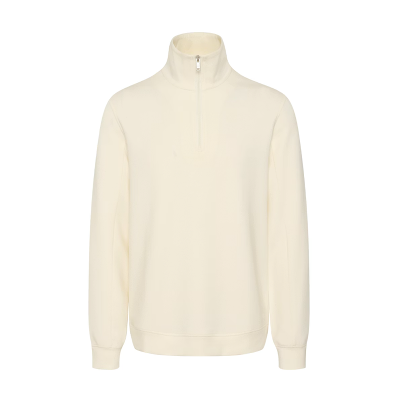 Kade Zip Sweatshirt White
