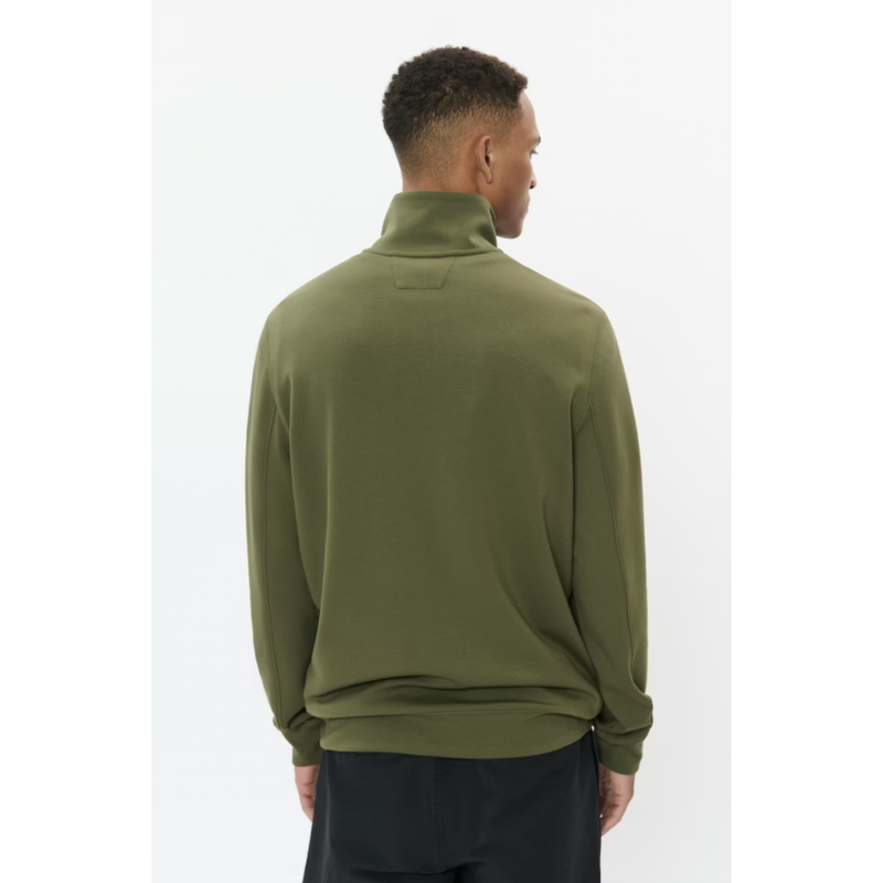 Kade Zip Sweatshirt Olive
