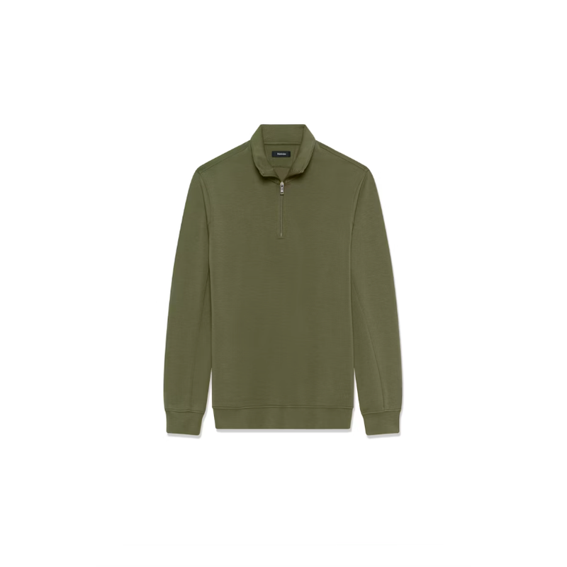 Kade Zip Sweatshirt Olive