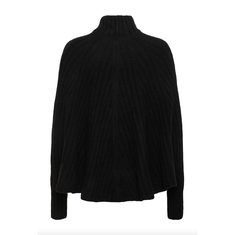 NABAAIW Poncho Black