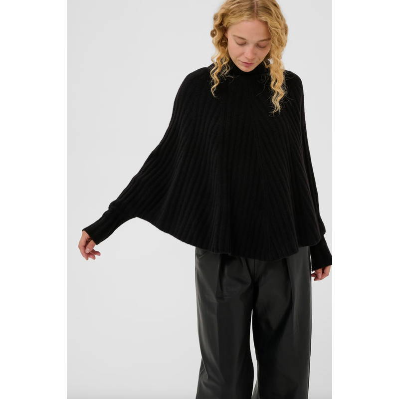 NABAAIW Poncho Black