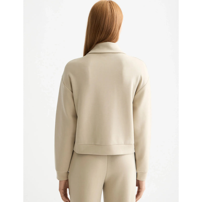 Utility Tencel Sweatshirt Taupe