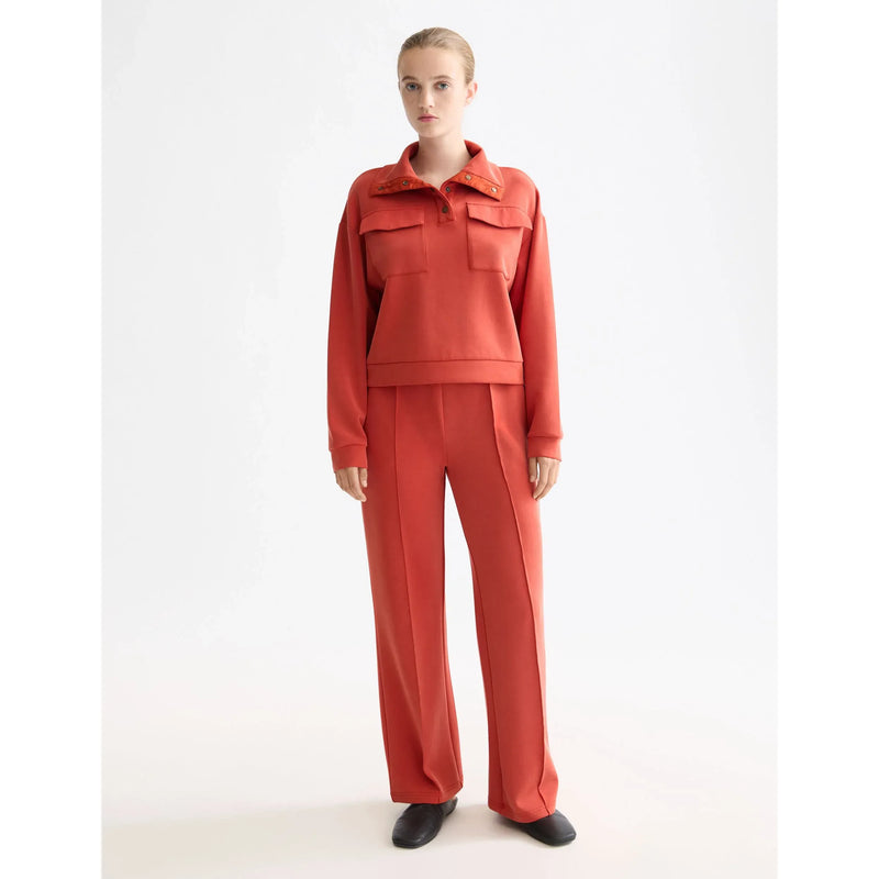 Utility Tencel Sweatshirt Orange