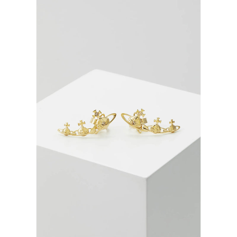 Candy Earrings Gold/Lt Topaz