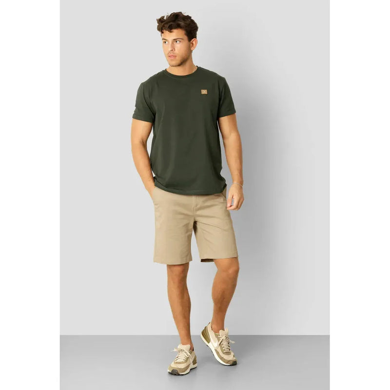 Clean Cut Copenhagen Basic Tee Bottle Green