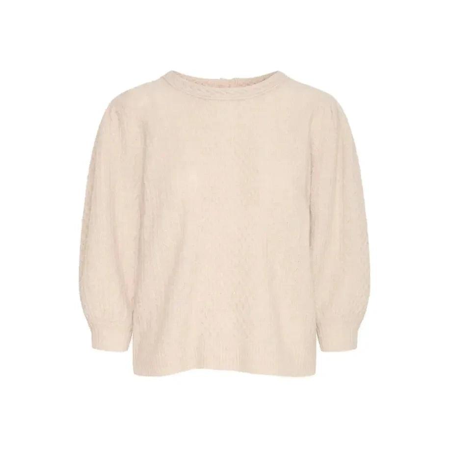 IRAZORA Jumper Camel Melange - AgathaBoutiqueLtd