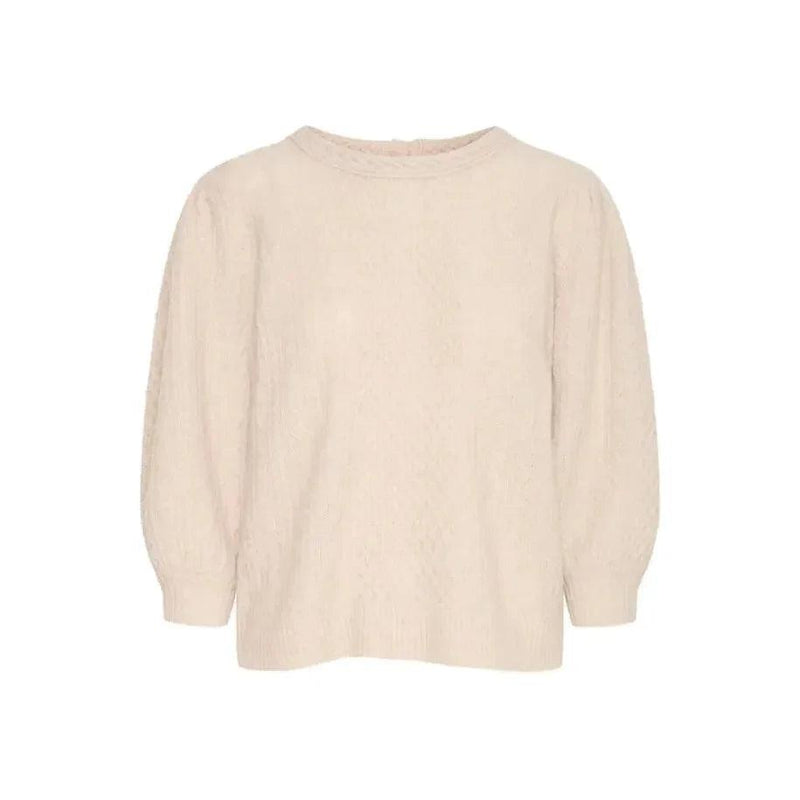 IRAZORA Jumper Camel Melange - AgathaBoutiqueLtd