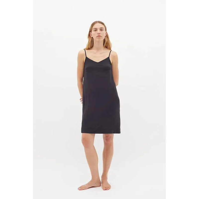 LilIW Base Slip Dress Black - AgathaBoutiqueLtd