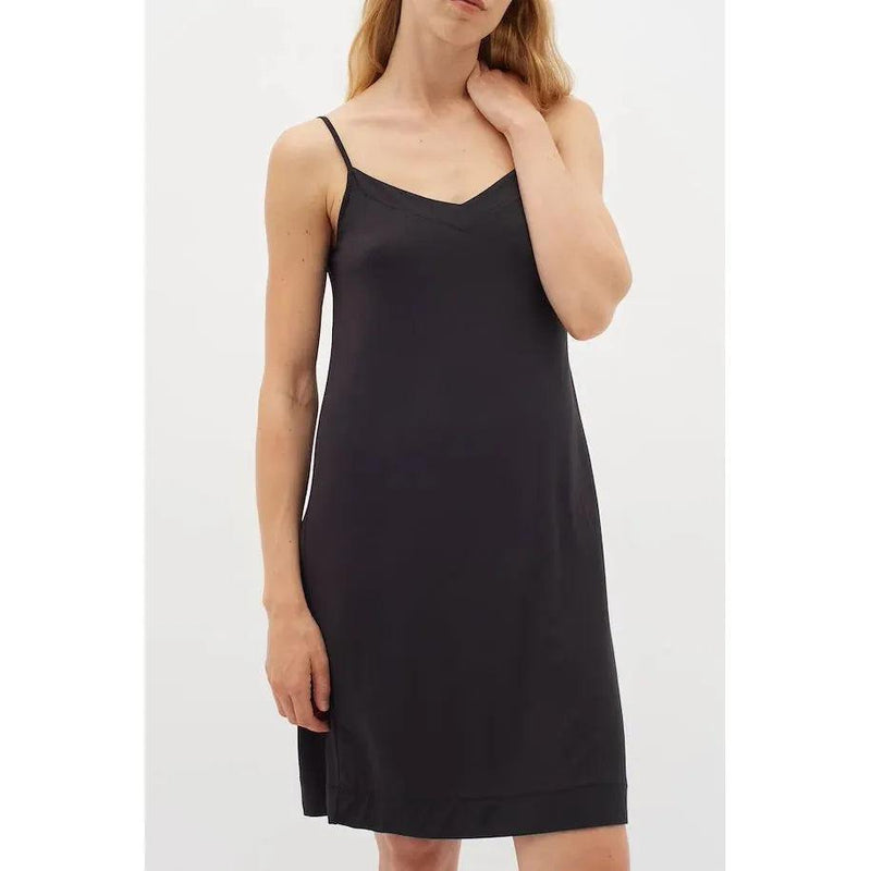 LilIW Base Slip Dress Black - AgathaBoutiqueLtd